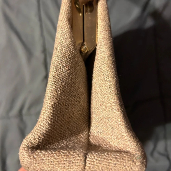 Vintage Caron of Houston Beaded Cornucopia Purse - Picture 10 of 14